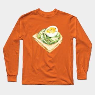 Avocado Toast Long Sleeve T-Shirt